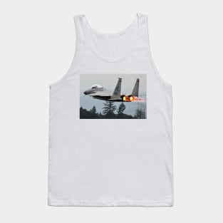 F-15 Eagle in Afterburner Tank Top